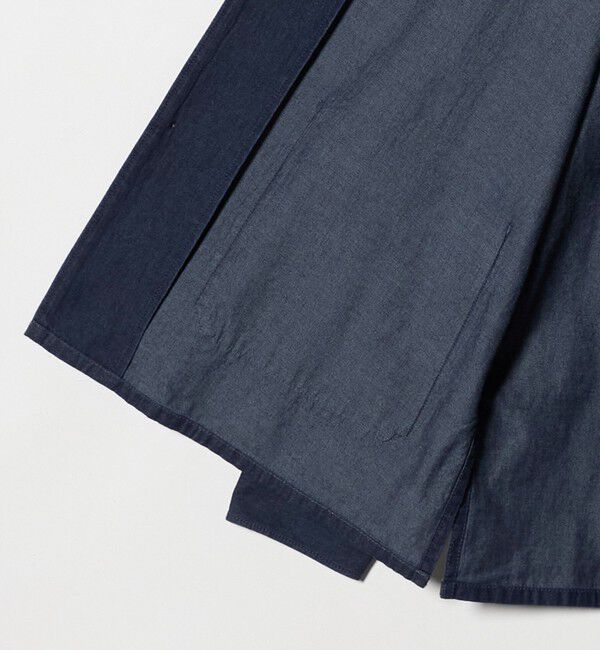 UNITED ARROWS「デニム オープンカラー シャツ」|シャツ・ブラウス|