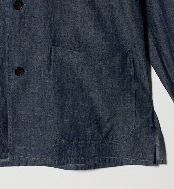 UNITED ARROWS「デニム シャツジャケット」|シャツ・ブラウス|