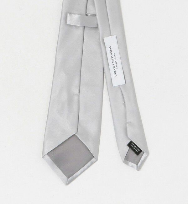 UNITED ARROWS green label relaxing「シルク 8.0cm フォーマル サテン ソリッド ネクタイ」|ネクタイ・蝶ネクタイ|