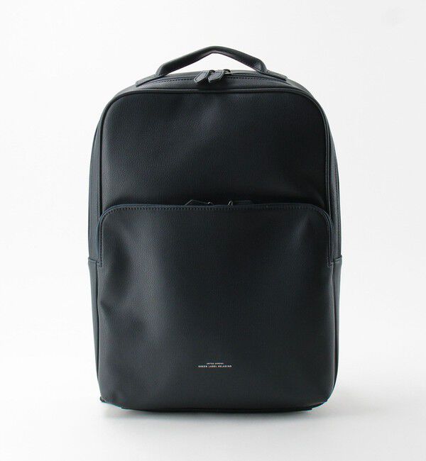 UNITED ARROWS green label relaxing「シボ レザーライク バックパック」|リュック|