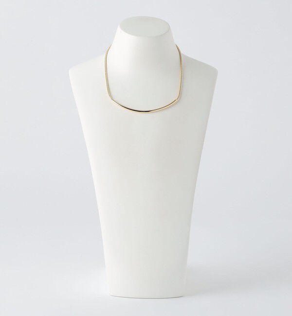 UNITED ARROWS green label relaxing「バー＆スネークチェーン チョーカー ネックレス」|ネックレス|