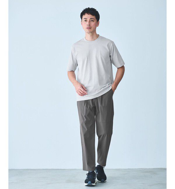 UNITED ARROWS green label relaxing「【WEB限定】JUST fit ジャケイン T 半袖 Tシャツ カットソー -吸水速乾・抗菌-」|Tシャツ・カットソー|