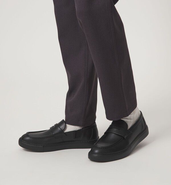 UNITED ARROWS green label relaxing「GLR サイドゴア ローファー スニーカー」|スニーカー|BLACK