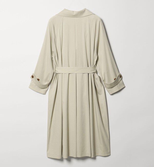 EMMEL REFINES「＜EMMEL REFINES＞EM Wボタン トロミ フレア トレンチコート」|トレンチコート|