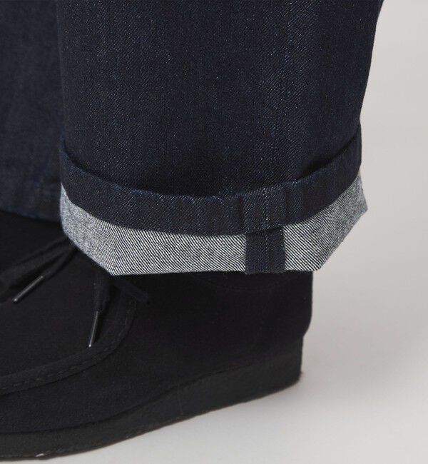 UNITED ARROWS green label relaxing「ウォッシュド ワイド デニムパンツ」|デニム|
