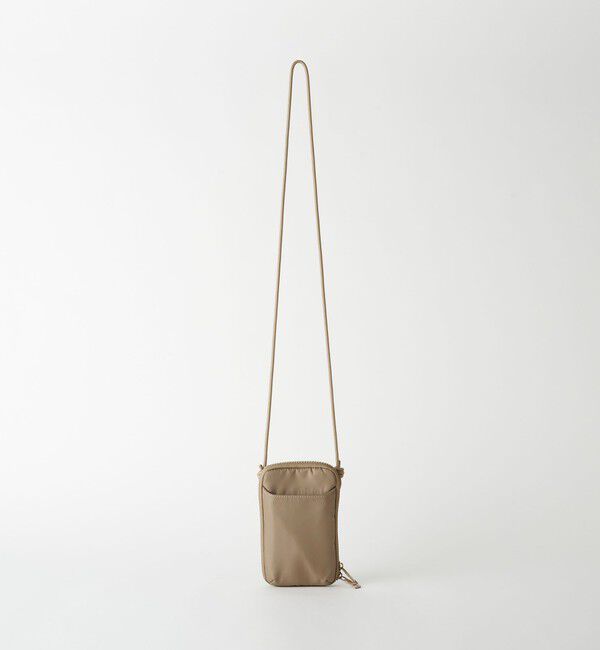 BEAUTY&YOUTH UNITED ARROWS「ポリエステル ジップスリム ウォレットショルダー」|ポーチ|