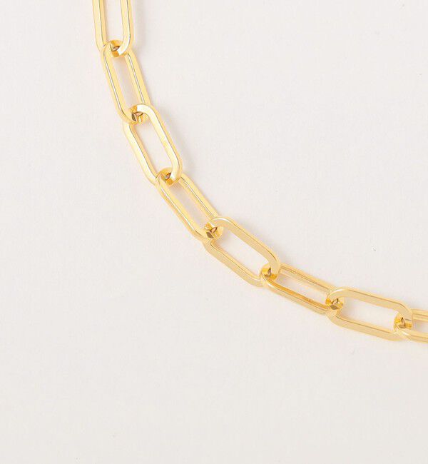 BEAUTY&YOUTH UNITED ARROWS「ブラス ペーパークリップ チェーン ブレスレット」|ブレスレット・バングル|