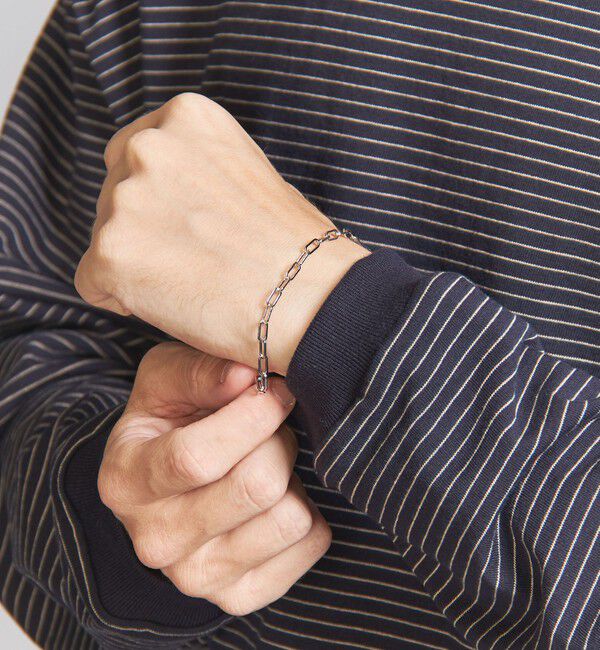 BEAUTY&YOUTH UNITED ARROWS「ブラス ペーパークリップ チェーン ブレスレット」|ブレスレット・バングル|