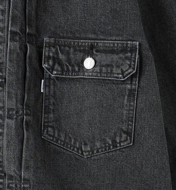 California General Store「＜CGS.＞ オーガニック コットン ブラック デニム HMD Gジャケット」|ブルゾン・スタジャン|