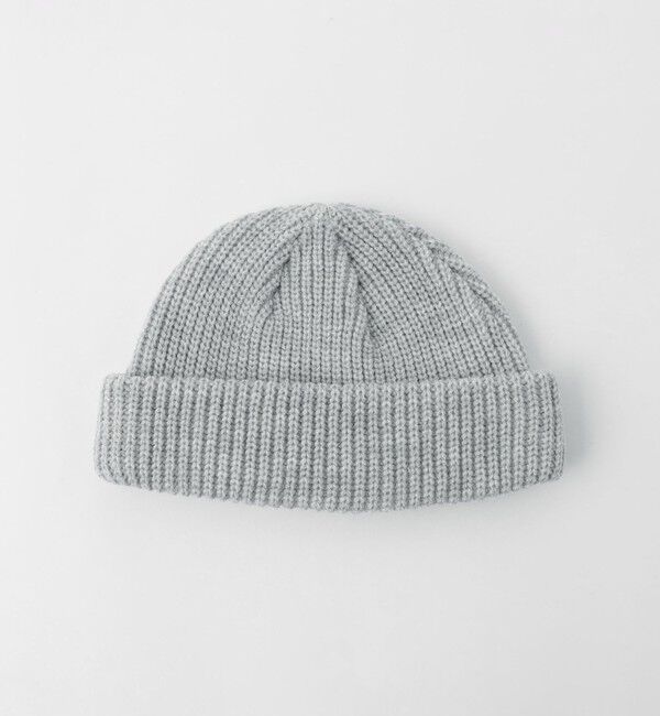 MONKEY TIME「アゼ ショート ビーニー」|ハット|LT.GRAY