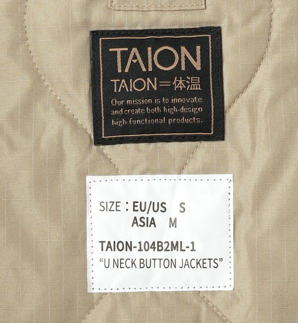 BEAUTY&YOUTH UNITED ARROWS「＜TAION＞ ミリタリー クルーネック ダウンジャケット」|その他|