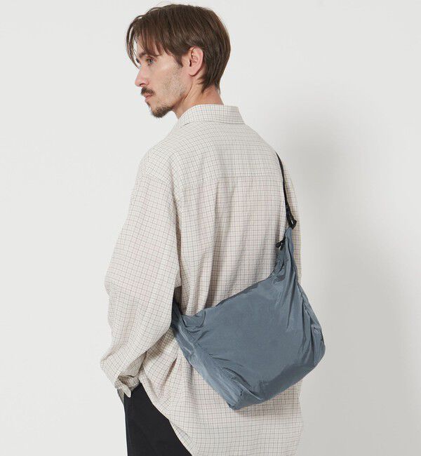 BEAUTY&YOUTH UNITED ARROWS「ライト ナイロン クロス ショルダーバッグ スモール」|ショルダー・メッセンジャー|COBALT
