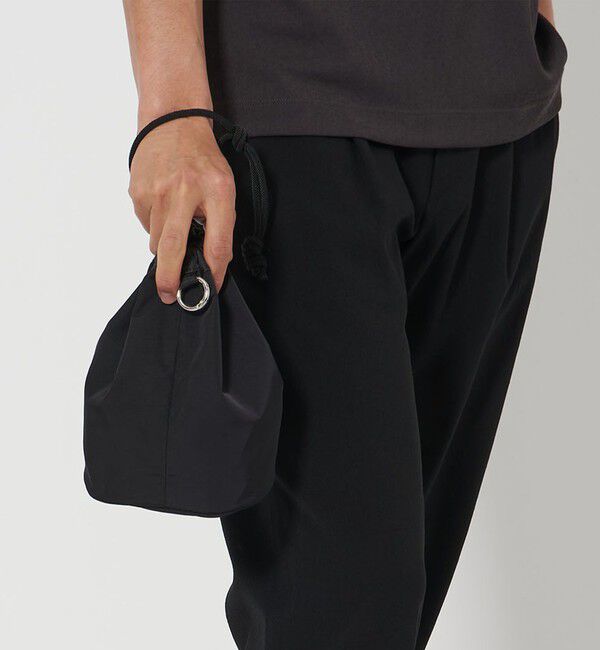 BEAUTY&YOUTH UNITED ARROWS「ライト ナイロン クロス パース」|ハンドバッグ|BLACK