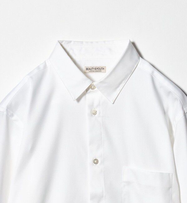 BEAUTY&YOUTH UNITED ARROWS「クリア オックスフォード レギュラー シャツ SLIM型 抗菌防臭機能付き」|シャツ・ブラウス|