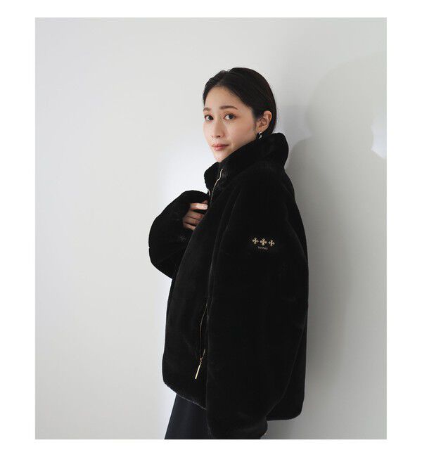 Demi-Luxe BEAMS 「TATRAS / BARBRA ボア ブルゾン」|ブルゾン・スタジャン|