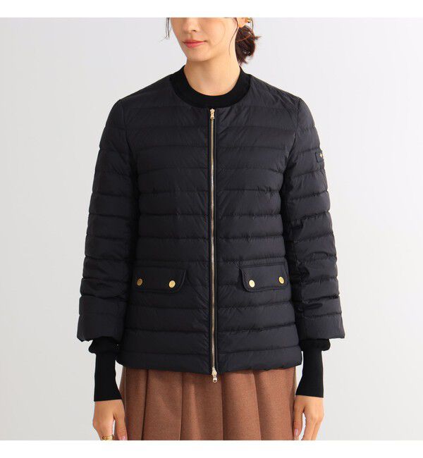 Demi-Luxe BEAMS 「【別注】TATRAS / ACACIA ノーカラー ライトダウンジャケット」|ブルゾン・スタジャン|