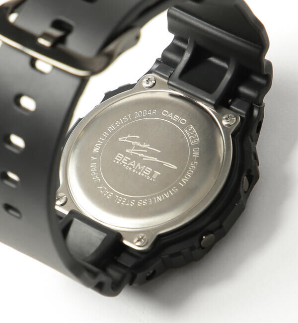 BEAMS「G-SHOCK / KOUSUKE KAWAMURA &times; BEAMS T 別注 DW 5600-E ''1 dollar bill shredded&rsquo;&rsquo;」|腕時計|
