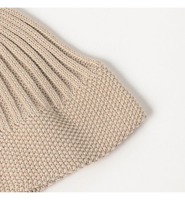 BEAMS「コットン リブ ワッチキャップ」|キャップ・キャスケット|