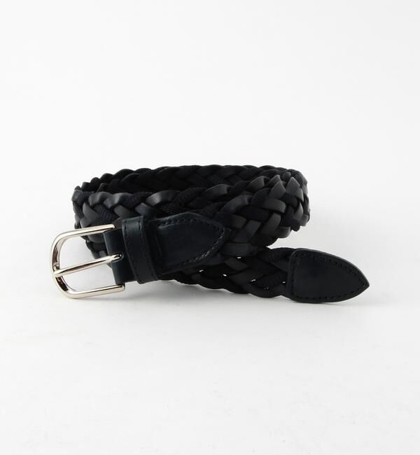 SHIPS「SHIPS: イタリア製 レザー コンビネーション メッシュ ベルト」|ベルト|