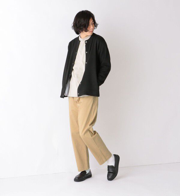 SHIPS any「SHIPS any: 〈手洗い可能〉 ミラノリブ クルーネック カーディガン 24SS◇」|カーディガン|