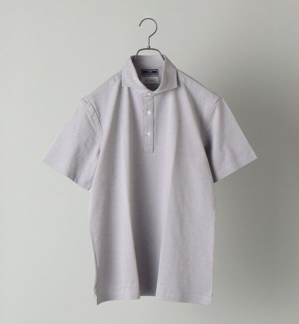 SHIPS「SHIPS：ALBINI 32ゲージ カノコ無地 ポロシャツ」|ポロシャツ|