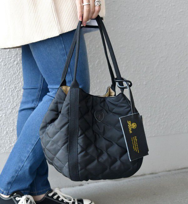 SHIPS any「《一部追加予約》【SHIPS any別注】Folna: 2WAY キルティング バッグ」|トートバッグ|