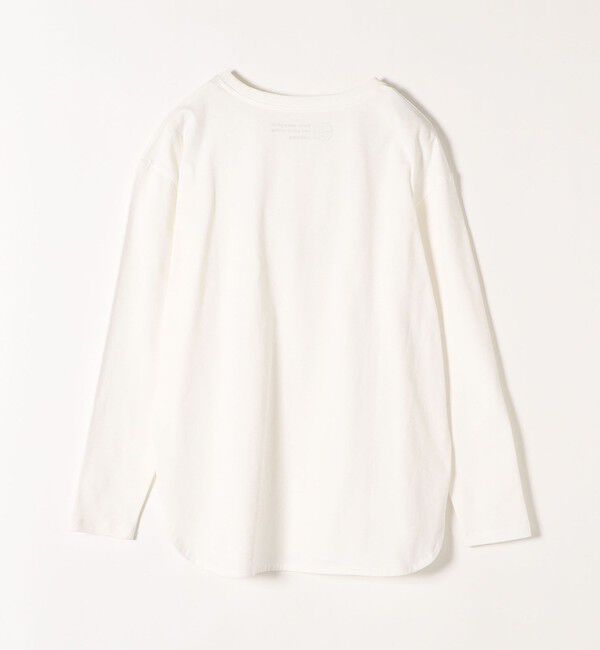 SHIPS any「SHIPS any:〈吸水速乾〉ラウンドヘム ロングスリーブ ワイド TEE」|Tシャツ・カットソー|