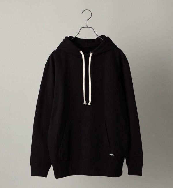 SHIPS「【WEB限定】SHIPS: マイクロ SHIPS 刺繍 ロゴ 裏毛 スウェット プルオーバーパーカー」|パーカー|