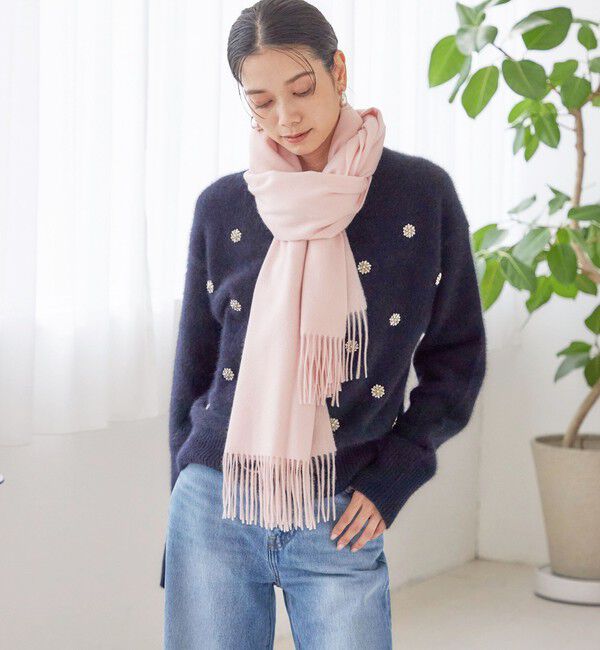 SHIPS for women「ソリッド カシミヤ ストール」|ストール|