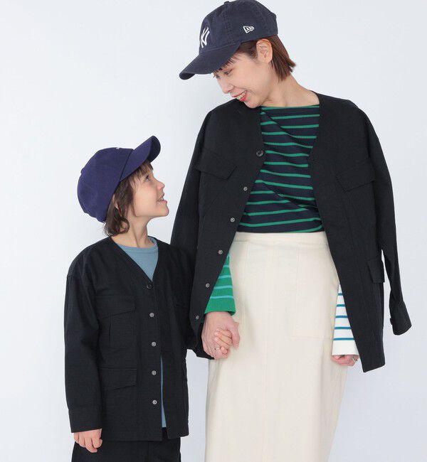 SHIPS KIDS「【SHIPS KIDS別注】GOLDENMILLS:145～170cm / ファティーグ ジャケット」|ミリタリー・モッズコート|