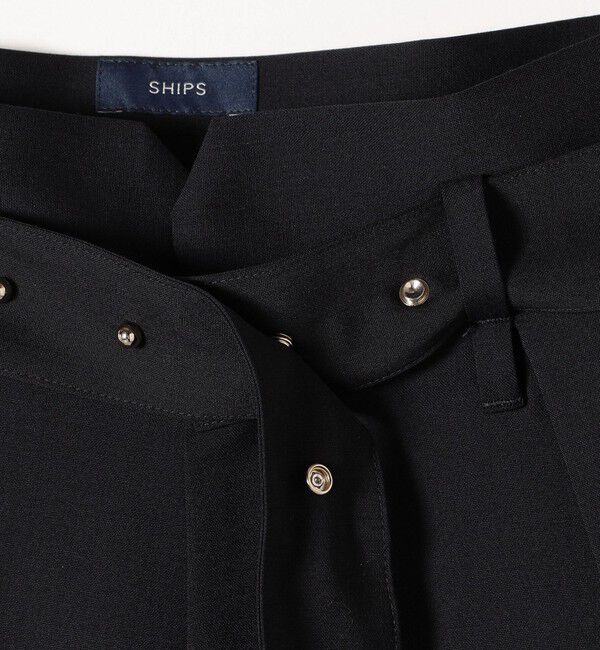SHIPS for women「Paulo Oliveira ベルト タック パンツ ◇」|その他|