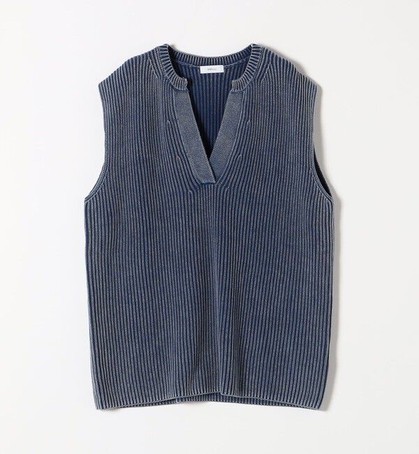 SHIPS any「SHIPS any:〈手洗い可能〉オーバーダイ ベスト」|ベスト・ジレ|
