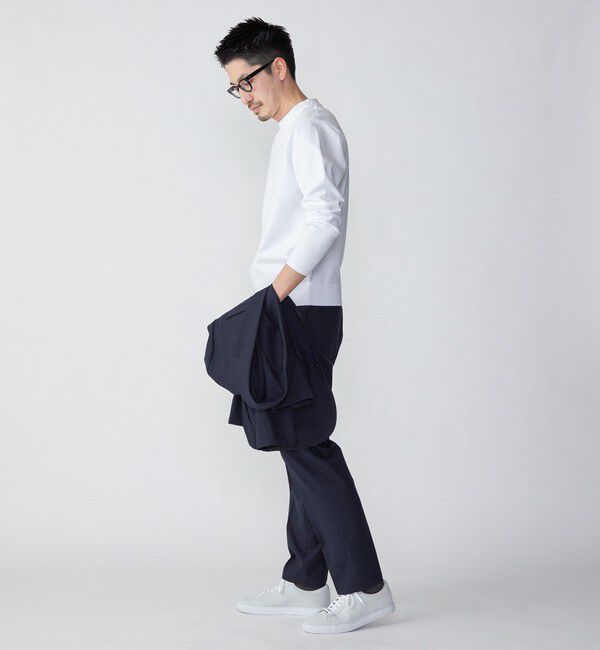 SHIPS「SHIPS:〈手洗い可能〉トロピカルウール 2WAYストレッチ パンツ (セットアップ対応)」|スラックス|