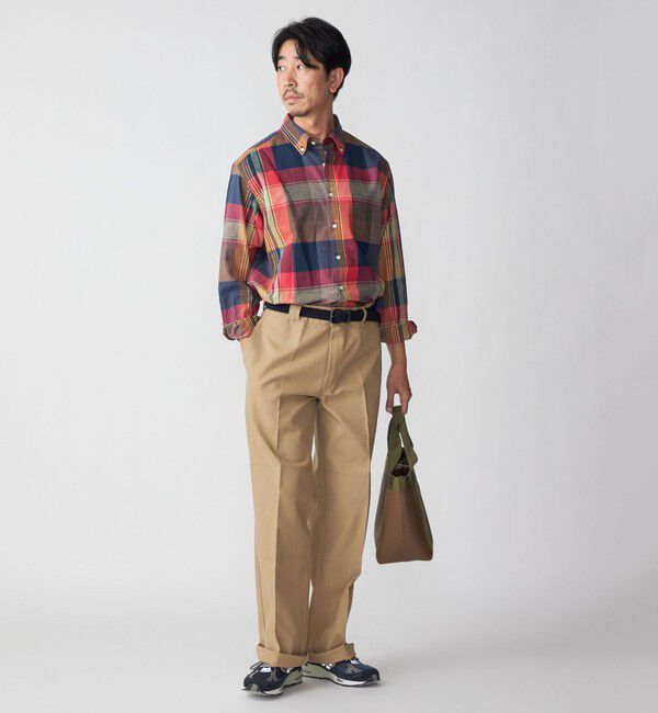 SHIPS「【SHIPS別注】Dickies: ダブルニー ホップサック パンツ」|チノ|