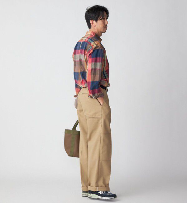 SHIPS「【SHIPS別注】Dickies: ダブルニー ホップサック パンツ」|チノ|