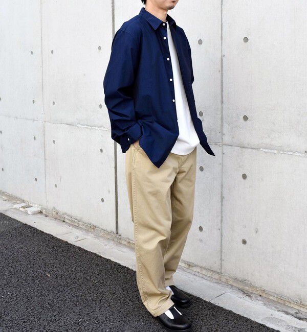 SHIPS any「SHIPS any: ストライプ / ソリッド リラックス レギュラーカラー シャツ 24SS◇」|シャツ・ブラウス|