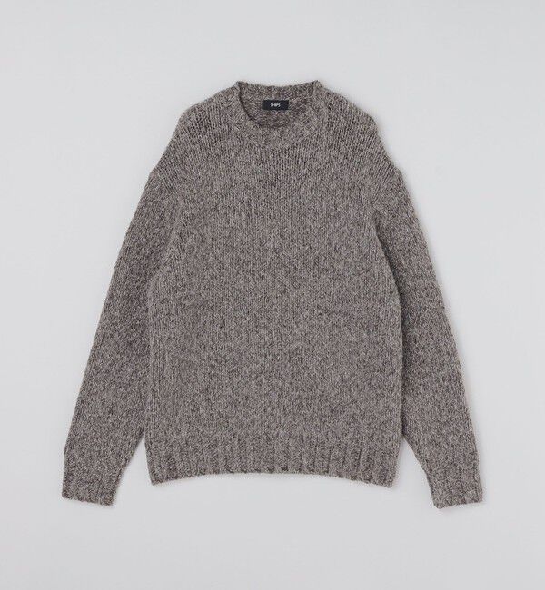 SHIPS「SHIPS: フラッフィー メランジ クルーネック プルオーバー ニット」|ニット・セーター|