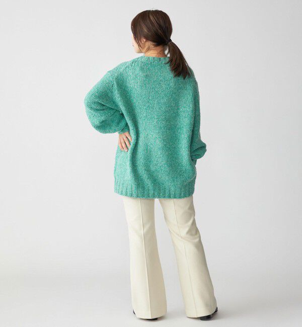 SHIPS「SHIPS: フラッフィー メランジ クルーネック プルオーバー ニット」|ニット・セーター|