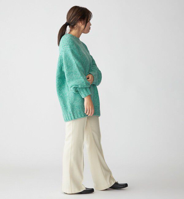 SHIPS「SHIPS: フラッフィー メランジ クルーネック プルオーバー ニット」|ニット・セーター|