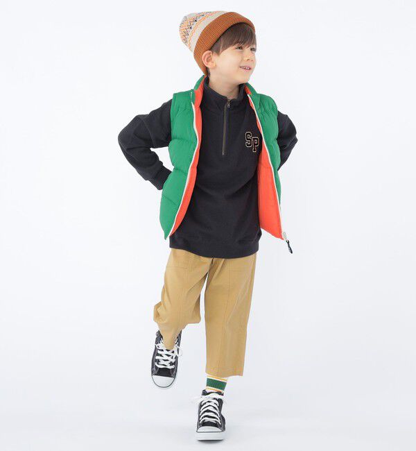 SHIPS KIDS「SHIPS KIDS:100～130cm / リサイクル ダウン ベスト」|ダウンベスト・ベスト|