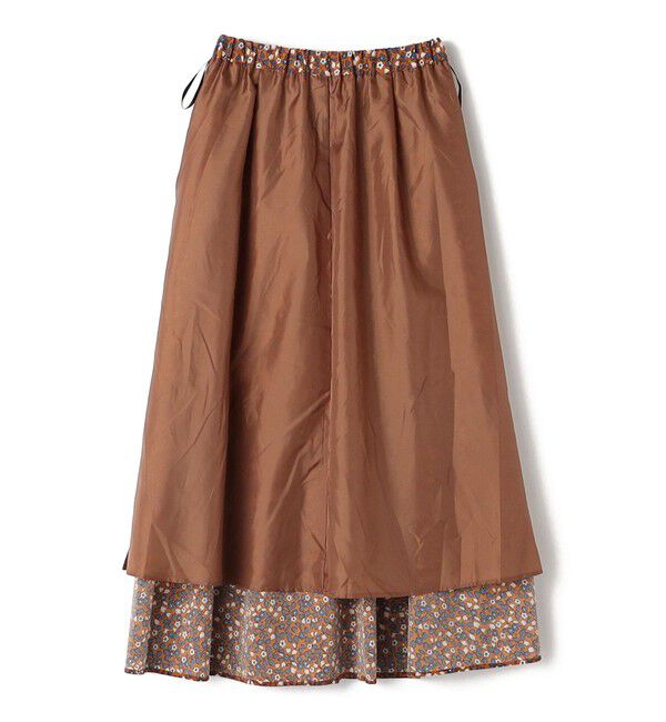 SHIPS Colors 「SHIPS Colors:〈洗濯機可能〉小花 ティアード スカート」|フレア|