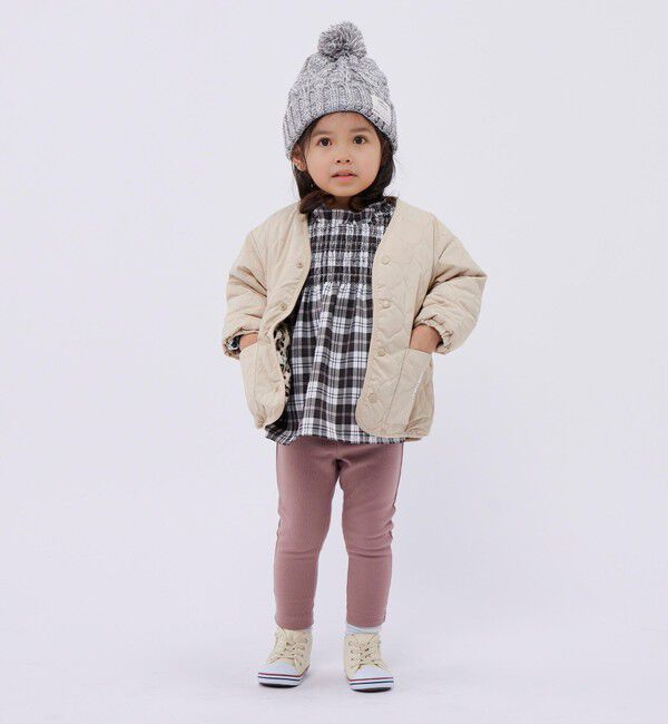 SHIPS Colors 「SHIPS Colors:リバーシブル キルティング ボア ブルゾン(80~130cm)」|その他|