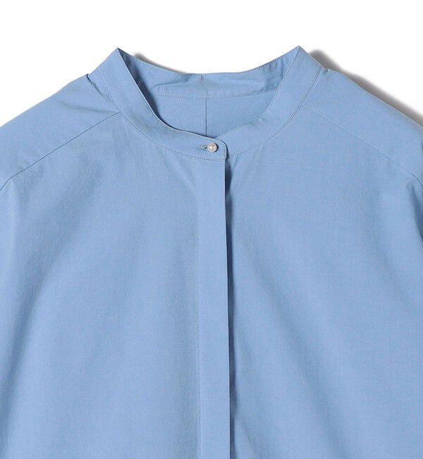 SHIPS for women「〈手洗い可能〉近江晒 タイプライター ラッフル ブラウス 24SS ◇」|シャツ・ブラウス|