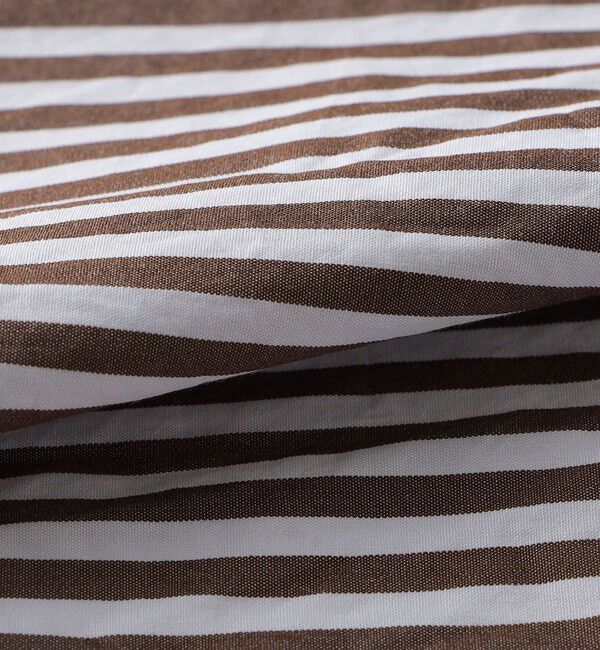 SHIPS「SHIPS: レギュラーカラー ベーシック ロングスリーブ シャツ 〈ストライプ/ギンガムチェック〉」|シャツ・ブラウス|