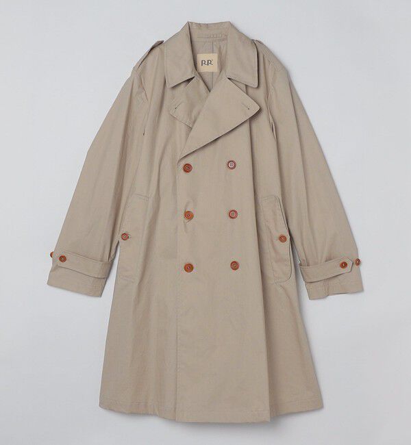 SHIPS「RR ROMANO RIDOLFI: 〈撥水加工〉 ROMANO TRENCH トレンチコート」|トレンチコート|