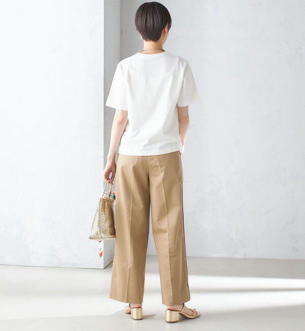 SHIPS for women「〈手洗い可能〉ベーシック TEE」|Tシャツ・カットソー|