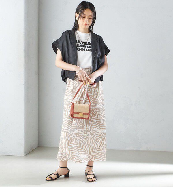 SHIPS for women「〈手洗い可能〉リネン ラペル デザイン 羽織 シャツ ◇」|シャツ・ブラウス|