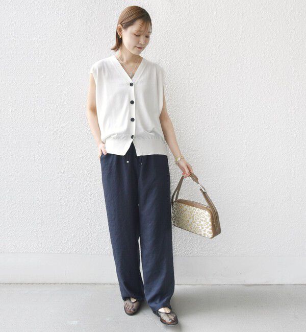 SHIPS for women「〈手洗い可能〉ツイル ドロスト パンツ」|その他|