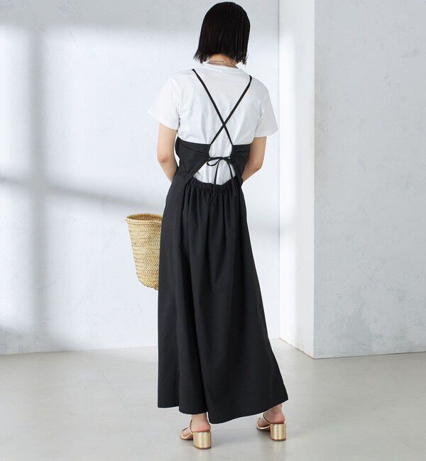 SHIPS for women「〈手洗い可能〉バッククロス キャミ ワンピース」|その他|