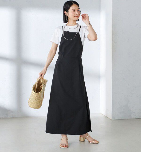 SHIPS for women「〈手洗い可能〉バッククロス キャミ ワンピース」|その他|